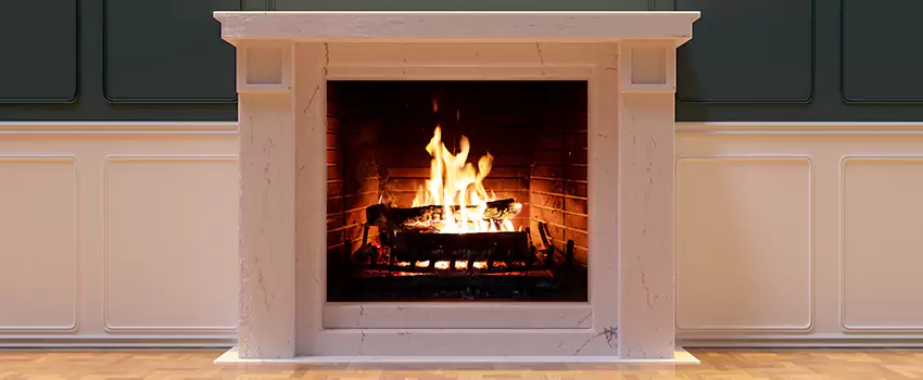 Decorative Electric Fireplace Installation in Hutto, Texas