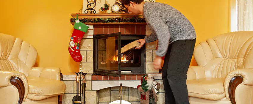 Gas to Wood-Burning Fireplace Conversion Services in Hutto, Texas