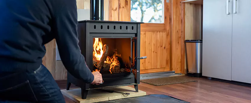Open Hearth Wood Fireplace Installation in Hutto, TX