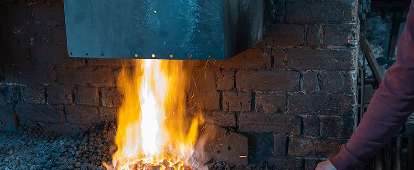 Fireplace Throat Plates Repair and installation Services in Hutto, TX